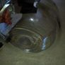Vintage  Cut Crystal heavy clear Bowl Image 4