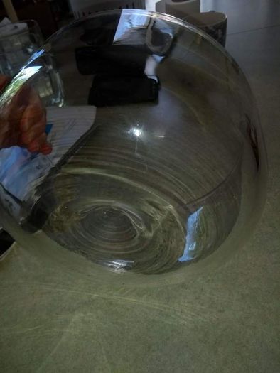 Vintage  Cut Crystal heavy clear Bowl