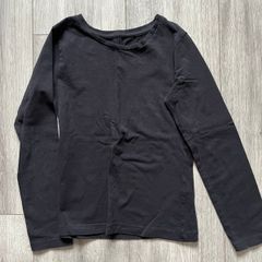 Plain black LS top (Dunnes)