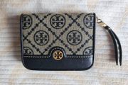 Tory Burch T Monogram Jacquard Bifold Wallet