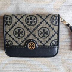 Tory Burch T Monogram Jacquard Bifold Wallet