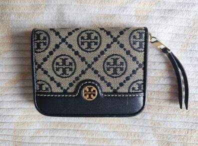 Tory Burch T Monogram Jacquard Bifold Wallet