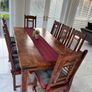 Dining table with 8 chairs Image 3