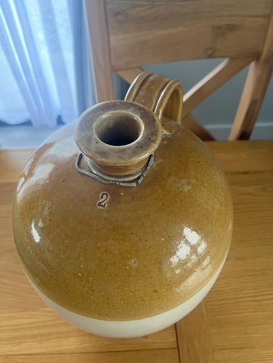 Antique 2 Gallon Stoneware Crock