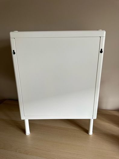 Dynan cabinet with door white metal Ikea