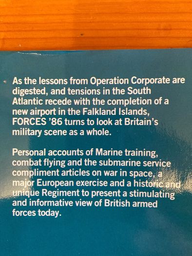 War  book: 'Forces '86'