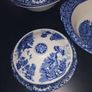 Pair of 1930' Swinnertons Olde Alton Ware "Japanese Garden" Tureens Image 4