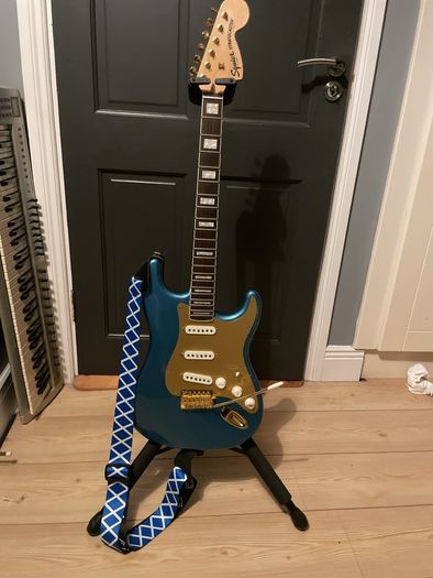 Used Fender Squire 40th Anniversary Stratocaster for Sale.