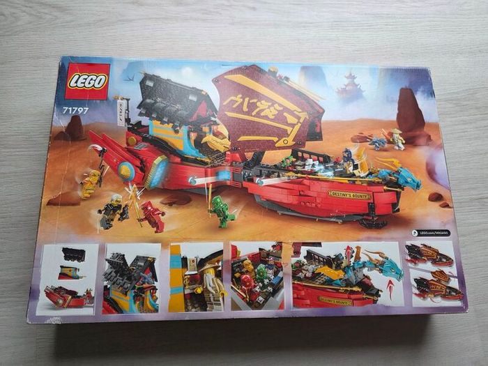 lego ninjago dragons rising Destinys Bounty-race against time brand new SEALED retired set