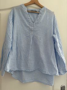 Dunnes Linen long sleeve Blouse