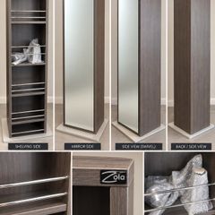 swivel mirror unit