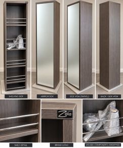 swivel mirror unit
