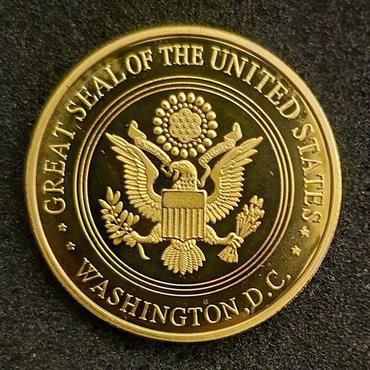 UNITED STATES, military challenge/ commerative coins.