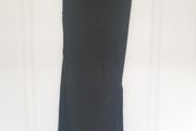 All Saints Grey Fitted Knit Dress