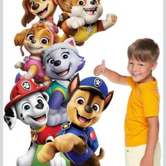 Birthday decor - Paw Patrol Life size cut out