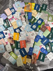 100 Korean skincare samples try before buy full size products or perfect for travel