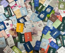 100 Korean skincare samples try before buy full size products or perfect for travel