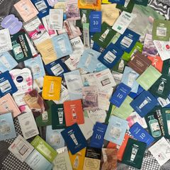 100 Korean skincare samples try before buy full size products or perfect for travel