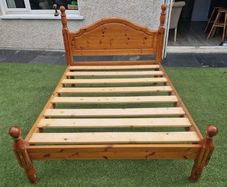 Incredibly Sturdy 4Ft 6 Double Bed Frame. - Can Deliver