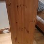Vintage Handmade Waxed Pine Tall Boy 5 Drawer Unit Image 2