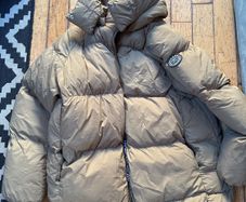 quilted arsenal women's coat