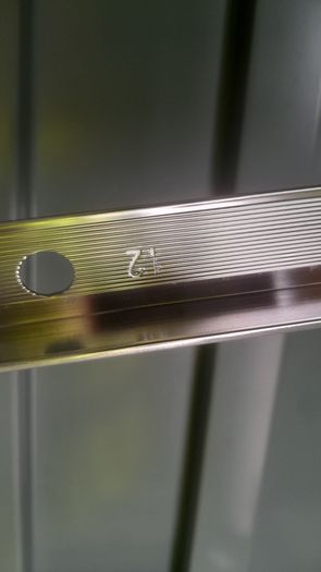 chrome  tile trims