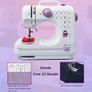 Brand New Portable Electric Sewing Machine 12 Stitches Foot Pedal & Accessory Set Image 4