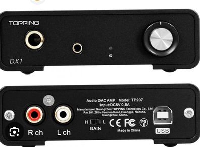 Topping DX1 DAC / Headphone amp