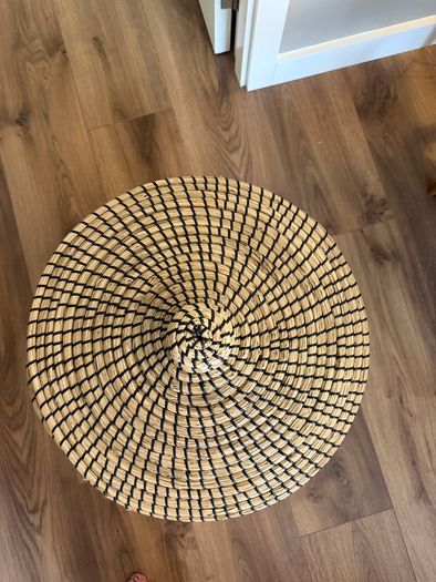 Rattan wash basket