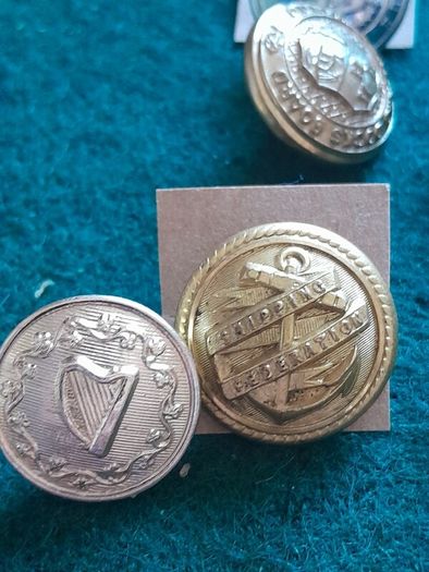 old Irish buttons