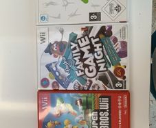 Super Mario,Wii fit, Family Game night