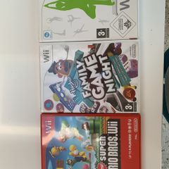 Super Mario,Wii fit, Family Game night