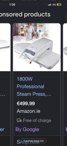 Professional steam press