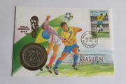 Brazil USA WORLD CUP 1994 Coin Cover Vintage