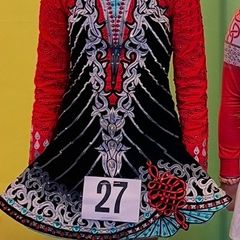 Irish dancing dress (U16/size 8/10)