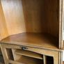 light oak solid tv corner unit ..immaculate Image 8
