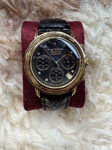 krug-baumen principle diamond watch