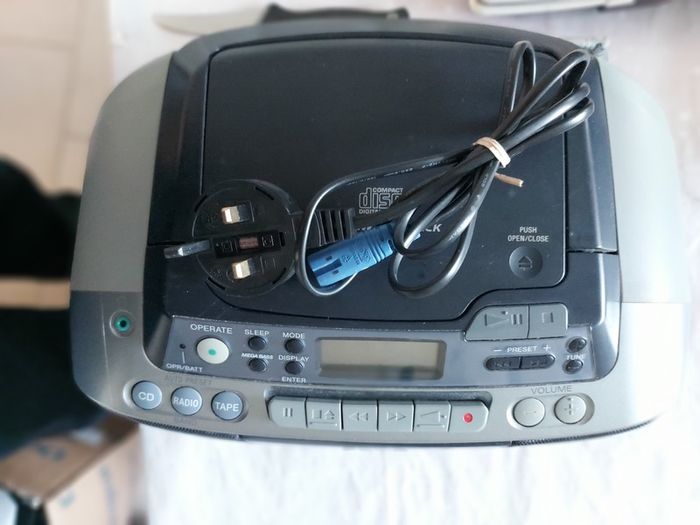 SONY CD, Radio, Cassette-Corder, Model No. CFD-S01, everything working great and in like new condition