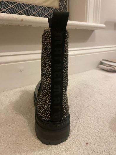 Leather chunky Chelsea boot