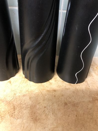 Black Vases