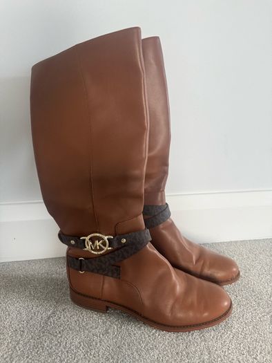 Michael Kors tall flat boots - free postage