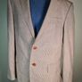 mens Falabella blazer virgin wool mix coat jacket beige Size large EU 50 Image 2