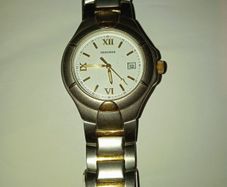 Men's Sekonda Two-Tone Watch (Silver & Gold) - New Battery