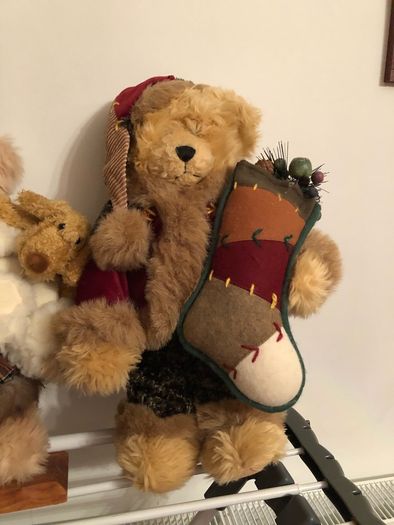 Vintage Christmas Teddies