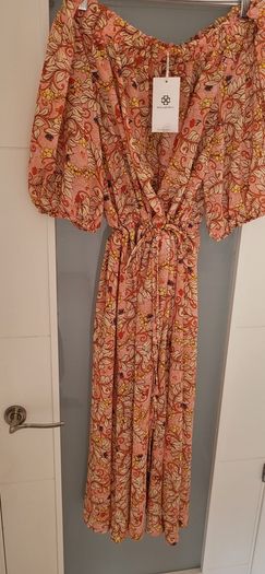 ENCUENTRO floral boho midi - Sz 44 (Fit 16-18UK) - Bnwt