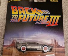 Hot Wheels Premium - Back To The Future III - Time Machine 1955 - Delorean