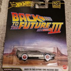 Hot Wheels Premium - Back To The Future III - Time Machine 1955 - Delorean