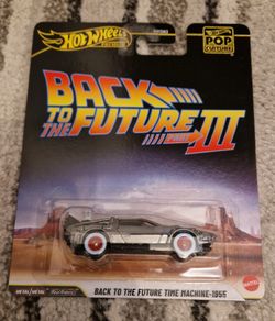 Hot Wheels Premium - Back To The Future III - Time Machine 1955 - Delorean