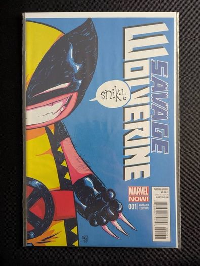 Savage Wolverine #1 Skottie Young Variant (Marvel - 2013)