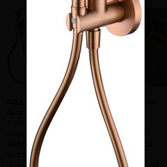 Douche Valve, Rose gold Concealed Bidet spray